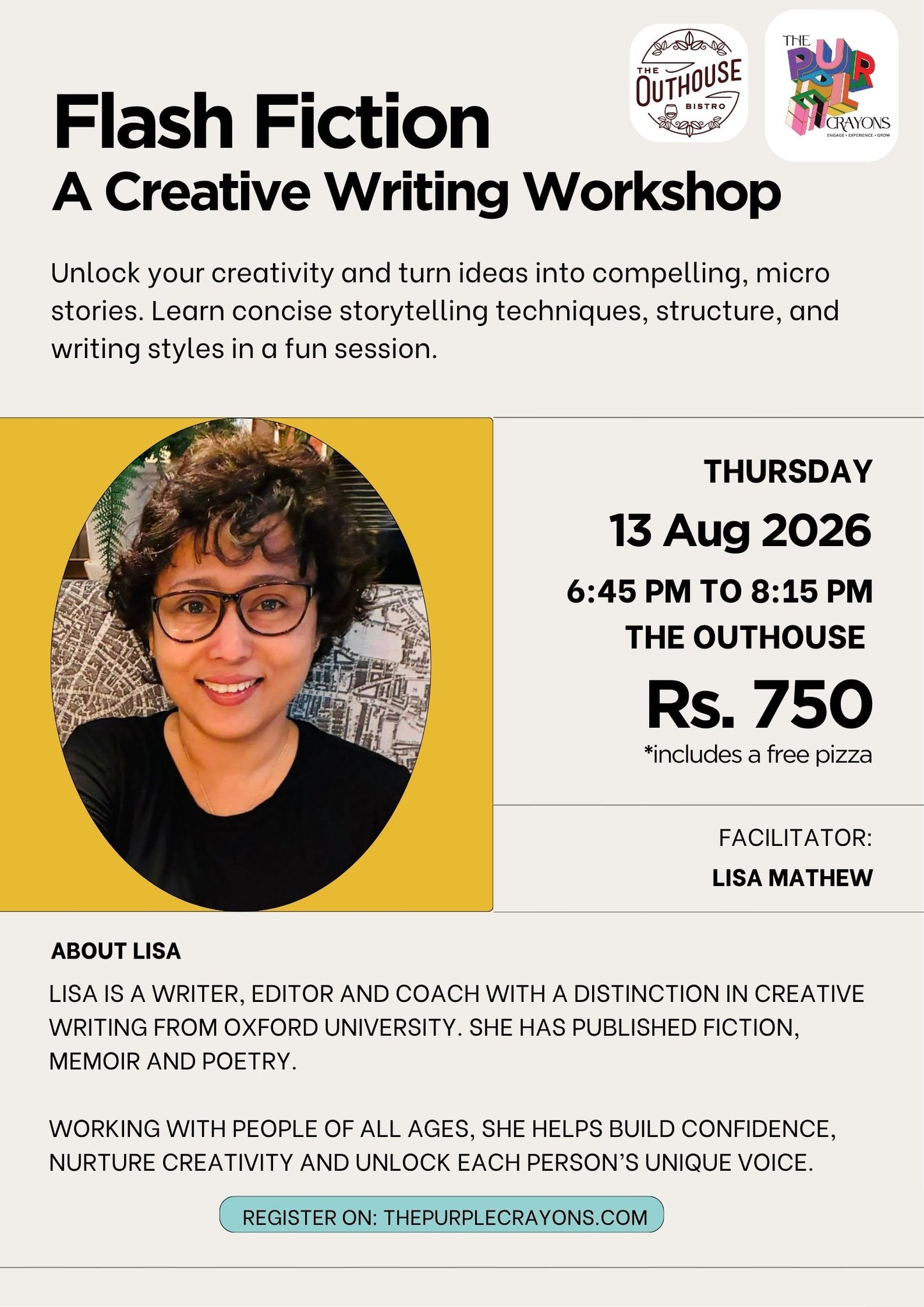 Flash Fiction with Lisa Mathew