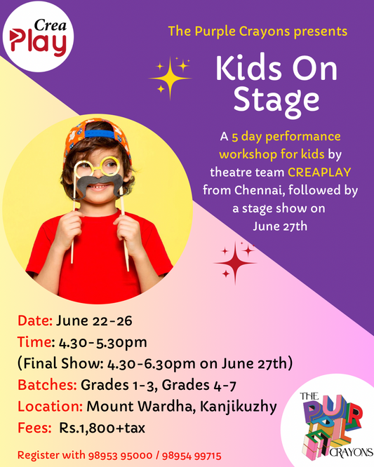 Kids On Stage - A 1-Week Performance Workshop